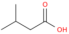 Butanoic acid, 3 methyl 